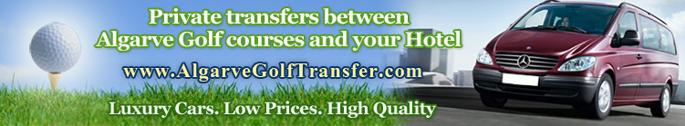 Private transfers between Algarve Golf courses and your Hotel at the best price.